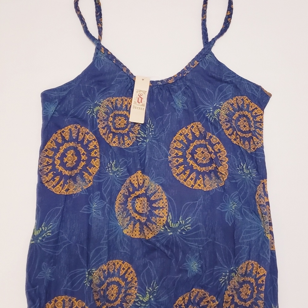 NWT Open Back Tank